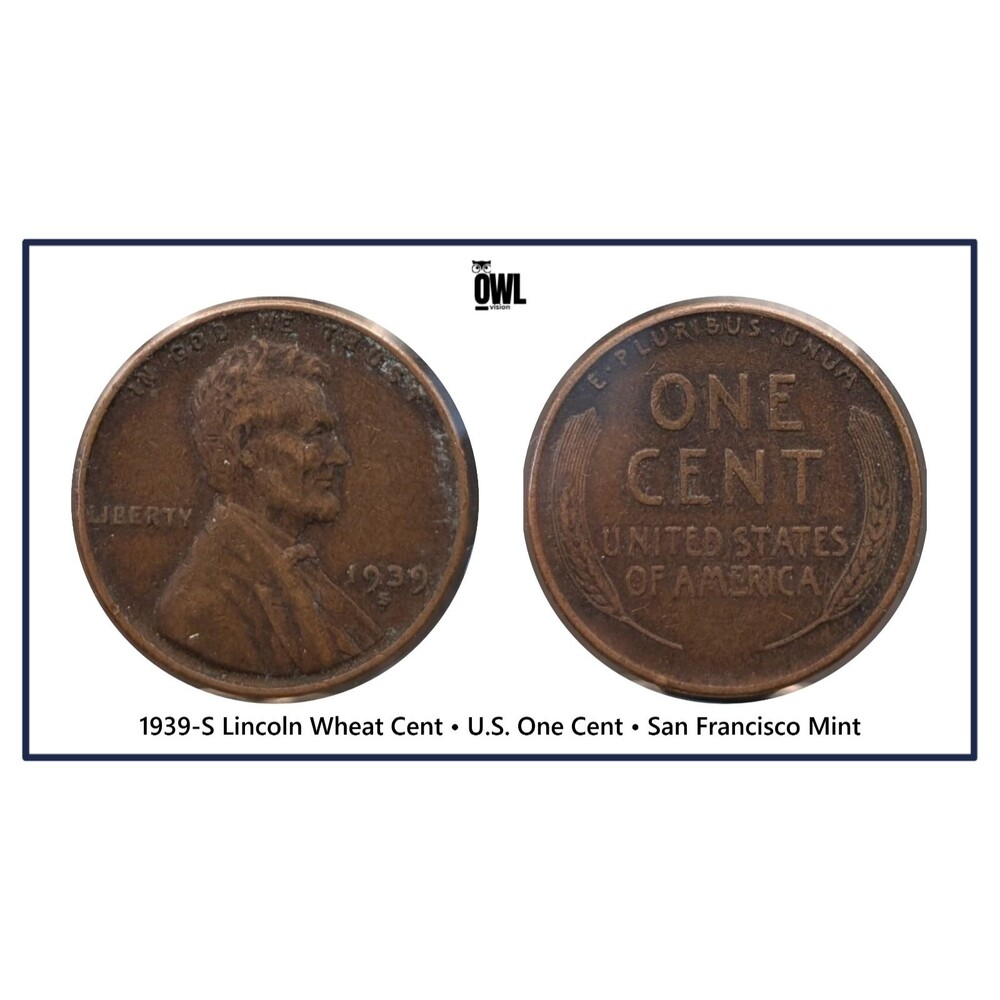 1939-S 1C Lincoln Cent